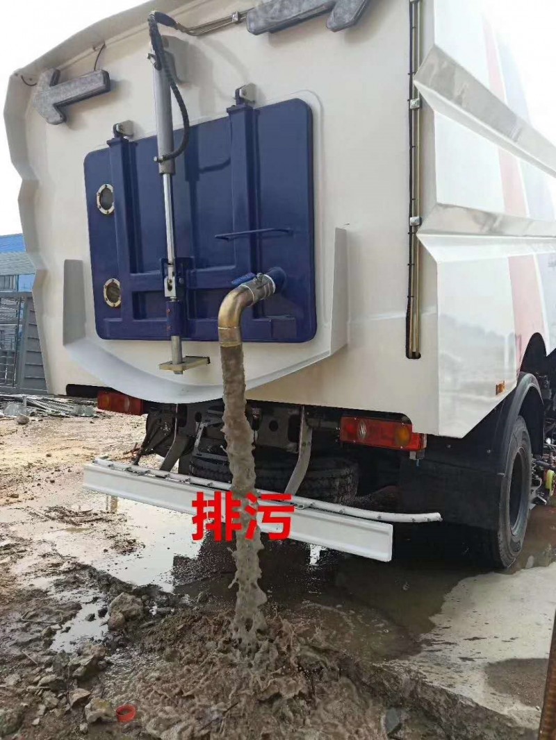 东风天锦12方洗扫车