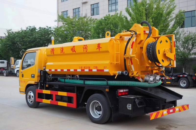 CLW5040GQW5清洗吸污车